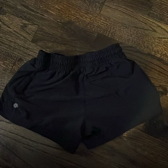 ATHLETA girls black shorts 10/12!!🩳 - Picture 2 of 3